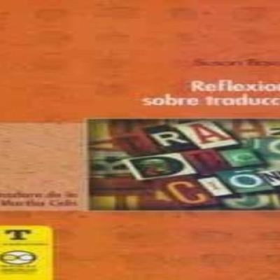Portada Reflexiones sobre traducción
