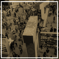 Profesionales en la feria